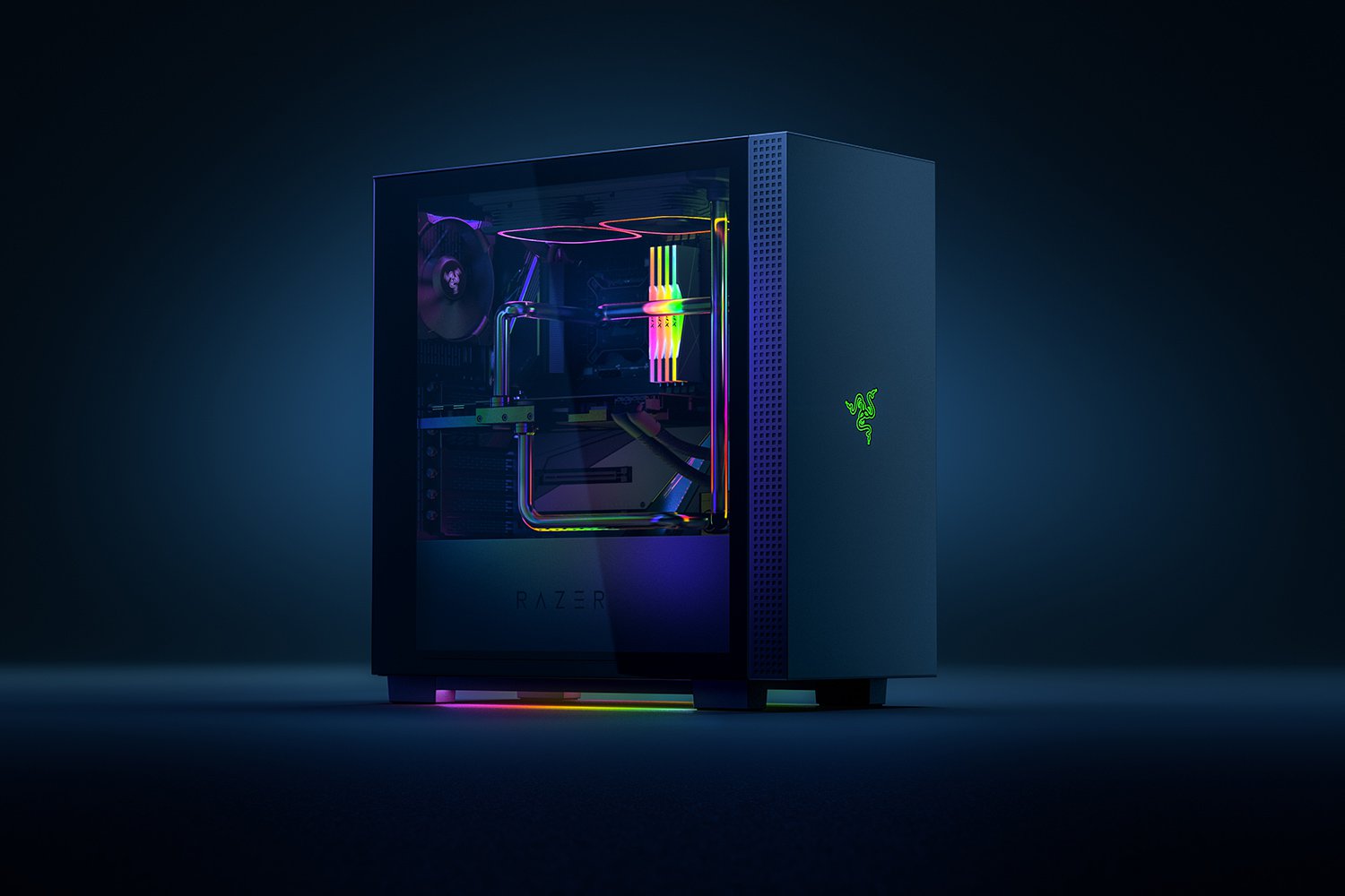 Vỏ Case Razer Tomahawk A1 ATX Chassis (Mid Tower/Màu Đen) với thiết kế tối ưu